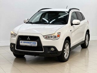 2012 Mitsubishi ASX I, белый, 1230000 рублей, вид 1