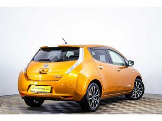 2015 Nissan Leaf 30kWh I (ZE0/AZE0), оранжевый, 999000 рублей, вид 4