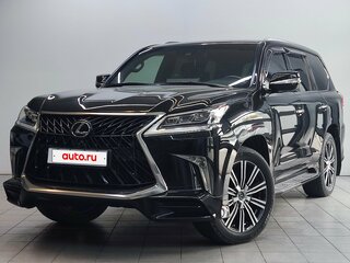 2017 Lexus LX 570 III Рестайлинг 2, чёрный, 8300000 рублей, вид 2