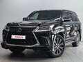 2017 Lexus LX 570 III Рестайлинг 2, чёрный, 8300000 рублей - вид 1
