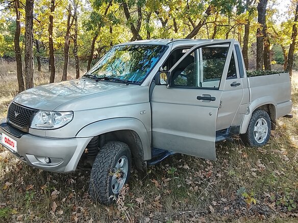 2011 УАЗ Пикап I, серый - вид 6