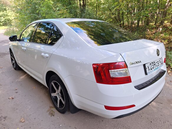 2014 Skoda Octavia III (A7), белый - вид 19