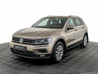 2017 Volkswagen Tiguan II, бежевый, 2090000 рублей, вид 1