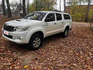 2012 Toyota Hilux VII Рестайлинг, белый, 2450000 рублей, вид 2