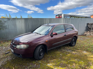 2004 Nissan Almera II (N16) Рестайлинг, красный, 360000 рублей, вид 3