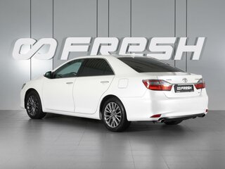 2016 Toyota Camry VII (XV50) Рестайлинг, белый, 2030000 рублей, вид 2