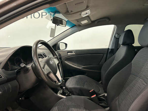 2016 Hyundai Solaris I Рестайлинг, коричневый - вид 12