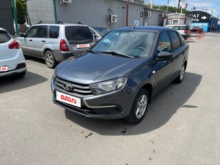 2021 Lada (ВАЗ) Granta I Рестайлинг, серый, 610000 рублей, вид 1