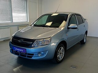 2013 Lada (ВАЗ) Granta I, голубой, 350000 рублей, вид 1