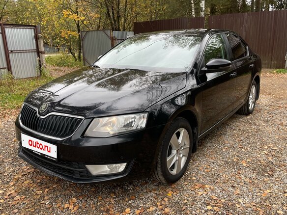 2016 Skoda Octavia III (A7), чёрный, 1100000 рублей