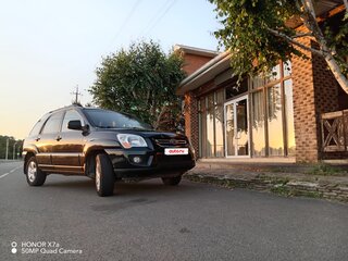 2009 Kia Sportage II Рестайлинг, чёрный, 980000 рублей, вид 2