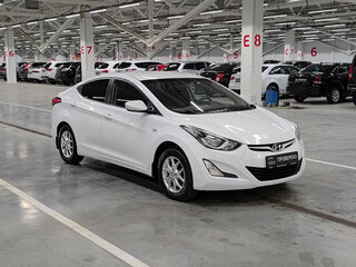 2015 Hyundai Elantra V (MD) Рестайлинг, белый, 1045000 рублей, вид 3