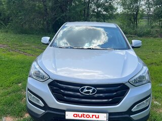 2013 Hyundai Santa Fe III, серебристый, 1500000 рублей, вид 3