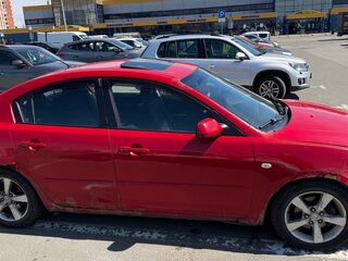 2005 Mazda 3 I (BK), красный, 330000 рублей, вид 4