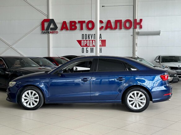 2014 Audi A3 III (8V), синий, 1295000 рублей - вид 7