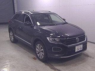 2022 Volkswagen T-Roc I Рестайлинг, чёрный, 1386000 рублей, вид 1