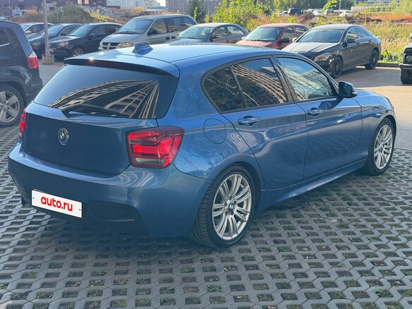 2012 BMW 1 серии 116i II (F20/F21), синий - вид 9