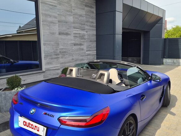2021 BMW Z4 M40i III (G29), синий, 5950000 рублей - вид 26