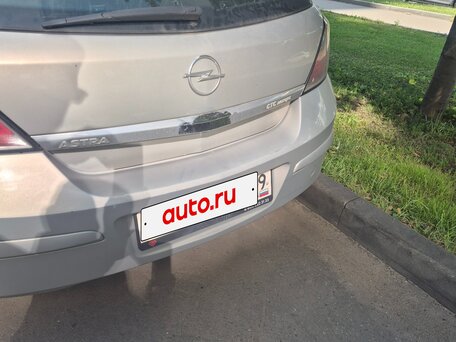 2008 Opel Astra H Рестайлинг, серебристый, 500000 рублей, вид 3