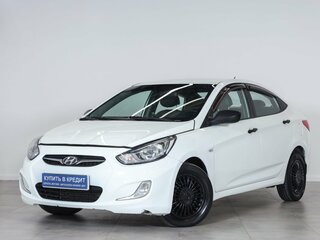 2011 Hyundai Solaris I, белый, 899000 рублей, вид 3