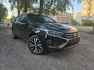 2025 Lada (ВАЗ) Vesta SW I Рестайлинг (NG), чёрный, 1850000 рублей, вид 2