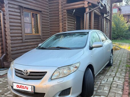 2007 Toyota Corolla X (E140, E150), серебристый, 590000 рублей, вид 2