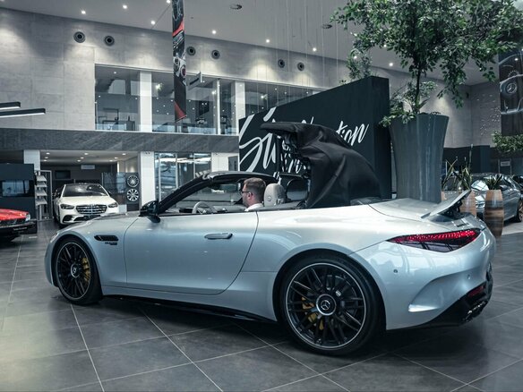 2022 Mercedes-Benz SL-Класс AMG 63 AMG IV (R232), серый - вид 11