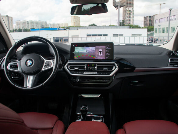 2021 BMW X3 20i xDrive III (G01) Рестайлинг, белый - вид 12