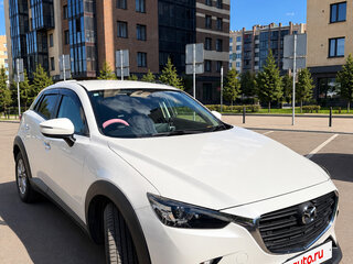 2020 Mazda CX-3 I Рестайлинг, белый, 1780000 рублей, вид 2