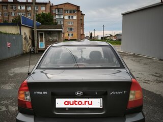 2007 Hyundai Accent ТагАЗ II, серый, 380000 рублей, вид 3