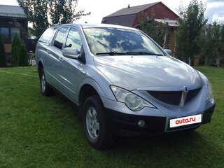 2010 SsangYong Actyon Sports I, серебристый, 650000 рублей, вид 4