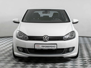 2012 Volkswagen Golf VI, белый, 737000 рублей, вид 2