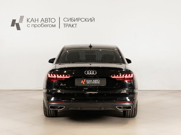 2020 Audi A4 40 TFSI V (B9) Рестайлинг, чёрный, 3014254 рублей - вид 3
