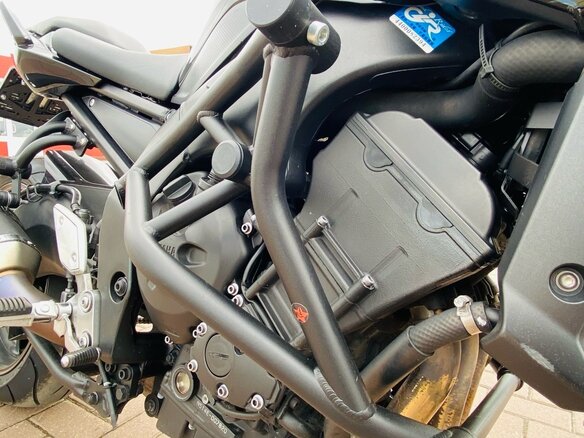 2007 Yamaha FZ1, чёрный - вид 15