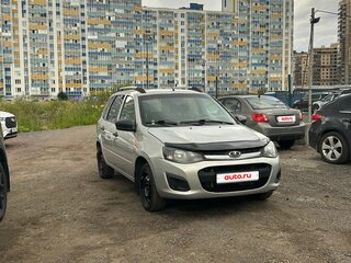 2014 Lada (ВАЗ) Kalina II, серебристый, 350000 рублей, вид 1