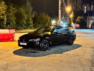 2018 BMW 5 серии 530i xDrive VII (G30/G31/G38), чёрный, 2750000 рублей, вид 2