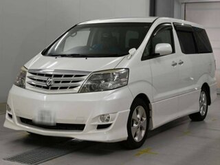 2008 Toyota Alphard I Рестайлинг, белый, 1900000 рублей, вид 1