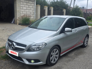 2013 Mercedes-Benz B-Класс 180 II (W246), серебристый, 1300000 рублей, вид 2