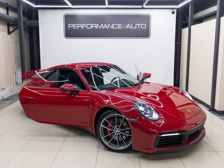 2022 Porsche 911 Carrera 4S VIII (992), красный, 13200000 рублей, вид 2