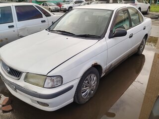 2000 Nissan Sunny B15, белый, 95000 рублей, вид 1