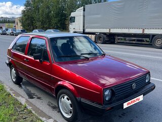 1987 Volkswagen Golf II, красный, 99000 рублей, вид 1