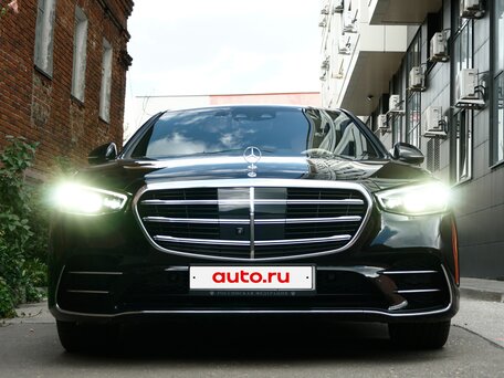 2020 Mercedes-Benz S-Класс 400 d 4MATIC VII (W223), чёрный, 8800000 рублей, вид 2