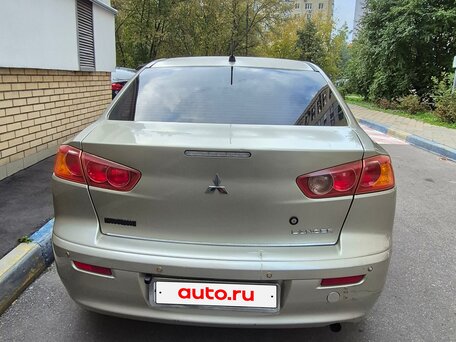 2008 Mitsubishi Lancer X, бежевый, 650000 рублей, вид 5