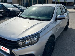 2015 Lada (ВАЗ) Vesta I, серебристый, 470000 рублей, вид 1
