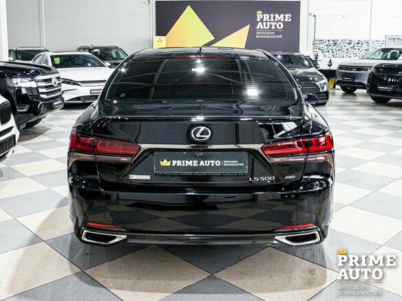 2021 Lexus LS 500 V Рестайлинг, чёрный, 9159000 рублей - вид 5
