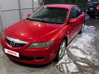 2005 Mazda 6 I (GG) Рестайлинг, красный, 280000 рублей, вид 1