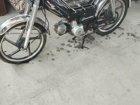 2011 Atlant 50cc, чёрный, 28000 рублей, вид 2