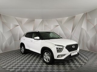 2021 Hyundai Creta II, белый, 1625150 рублей, вид 3