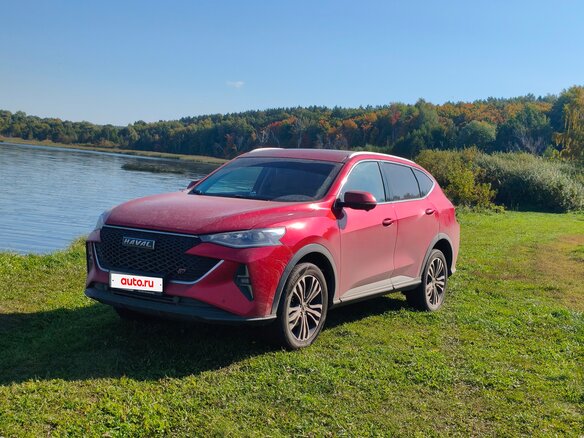 2022 Haval F7 I Рестайлинг, красный, 1670000 рублей - вид 15