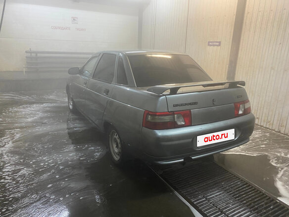2007 Lada (ВАЗ) 2110, серебристый - вид 2